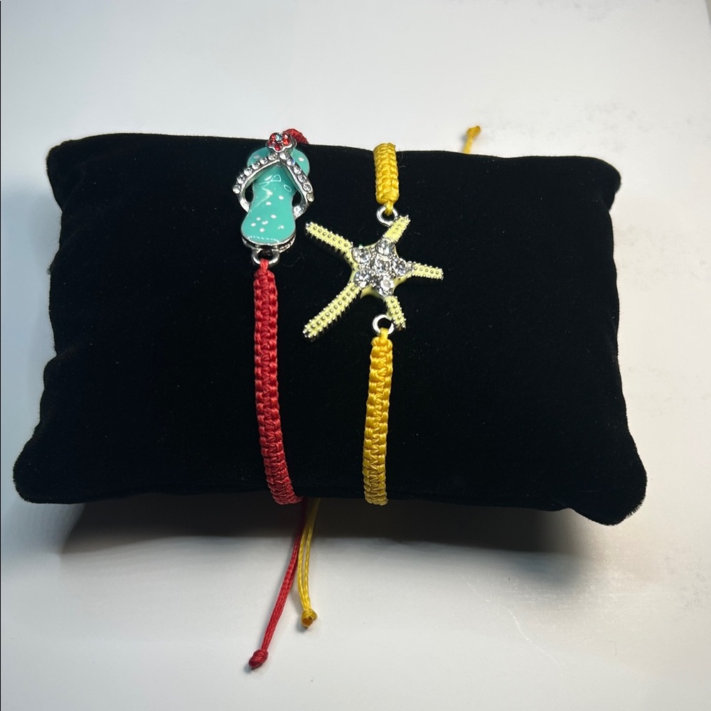 Colorful Charm Bracelet Set